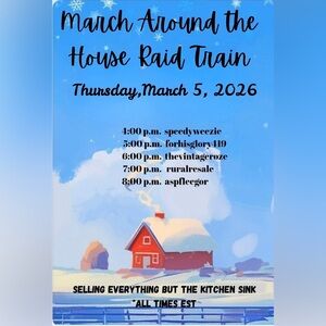 March Around the House Raid Train 03/05